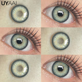 Popxstar New Green Colored Pupils for Eyes Big Eyes Color Contact Lenses Brown Lenses Gray Colored Lenses Free Delivery Lens