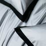 Popxstar  1000TC Egyptian Cotton Solid Color Bedding Set King Queen Size White Hotel Style Duvet/Quilt Cover Fitted Bed Sheet Pillowcases