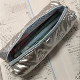 popxstar Cute Multifunctional Floral Pen Bag Student Cartoon Stationery Bag Large Capacity Pencil Case Stationery Organizer School Office