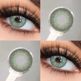 1pair Natural Colored Contact Lenses for Eyes Green Pupils Lens Contact Lenses Cosmetic Green Contacts New Fast Shipping