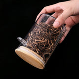 Popxstar  3pcs Sealed PET Storage Tank with Spoon and Sealing Cover, Suitable for Kitchen, Seasoning, Nuts, Snacks, Kitchen Storage Bottle