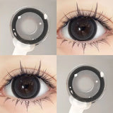 2pcs Korea Nature Fashion Colored Contact Lenses with Myopia Diopter Eyes Blue Eye Lenses Beauty Pupil New Fast Shipp