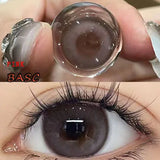 Popxstar Coslens Women Men Color Anime Accessories Glasses 14.20mm Soft Contact Lens for Eyes Cosmetic  линзы для глаз цветные Ponge