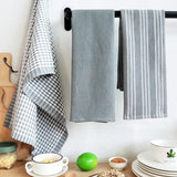 Popxstar 100% Cotton Waffle Weave Kitchen Dish Cloths, Ultra Soft Absorbent Quick Drying Dish Towels, Household Tableware Towels, 3-Pack
