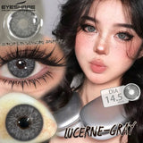 1 Pair Color Contact Lenses for Eyes Black Pupils Brown Lenses High Quality Gray Eye Lenses Beauty Makeup Blue Lenses