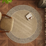 Bedroom Carpets Area Rugs Room Decor Carpets for Living Room Round Sofa Rug Study Polypropylene Fiber Mat Antiskid Chair Cushion