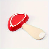 Ceramic Mushroom Spoon Rest Heat Resistant High Temperature Resistant Snack Dessert Plate Exquisite Cute Mushroom Shaped
