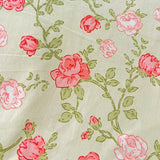 Comforter Botanical Flowers Garden Ultra Soft & Breathable 100%Nature Cotton Bedding Sets With Flat/Fitted Sheet 2 Pillowcases