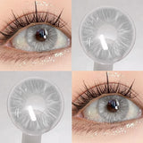 Popxstar  1pair New ARTHUR Color Contact Lenses for Eyes Green Eye Lenses Gray Contacts Fashion Cosmetic Pupils Yearly Color Eyes