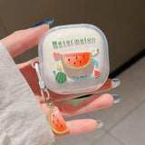 Cute Cartoon Clear Cover For Samsung Galaxy Buds FE Buds 2 Pro Live Buds2 Case Lovely Bracelet Funda For Samsung Buzz 2 Pro Case