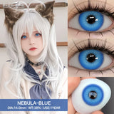 New Halloween Colored Contact Lenses Cosplay Pink EyesLense Anime Blue Purple Eyes Contact Green Eye Lens Fast Delivery