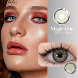 NEW Contact Lens Makeup Green Lens Cosmetic Eye Color Lenses Woman Accesories Natural Brown Eyes Contacts With Big Pupil