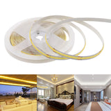 Popxstar LED Strip Light 5V 12V 24V 320 480 384 528 LEDs Flexible Tape 5mm 3mm 8mm PCB Warm Natural White High Density Linear Lights