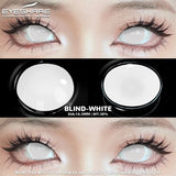Cosplay Color Contact Lenses for Eyes Anime Eye Lens Black Lenses White Contact Lenses Cosmetic Color Lens Eyes 1Pair