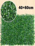 Popxstar 40x60cm Artificial Plant Walls Foliage Hedge Grass Mat Greenery Panels Fence Home Decor Fake Plants Garden Simulated Lawn