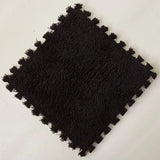 Popxstar 1-20pcs Soft Suede Carpet  Anti-slip and Shockproof Sports Fitness Mat EVA Foam Puzzle Warm Carpet Children's Room Baby Play Mat