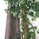 Popxstar Cuttable Artificial Simulation Tree Bark Soft Rubber Plant Cover DIY Fake Plant Water Pipe Column Block Wall Garden Decoration