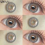 Popxstar New Green Colored Pupils for Eyes Big Eyes Color Contact Lenses Brown Lenses Gray Colored Lenses Free Delivery Lens