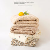 Popxstar Baby Cover Quilt Baby Lovely Print Small Cotton Quilt Newborn Holding Blanket with Cotton Wrapping Warm Bedding