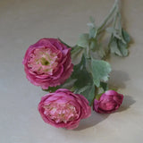 5Pc/lot Artificial Flocking Silk Flower Dew Lotus Home Decoration Camellia Bridal Bouquet Wedding Decor party flower arrangement