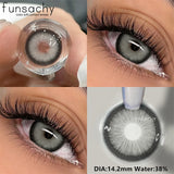 Popxstar  1Pair METATRON Series Fashion Makeup Beauty Contacts Lenses Soft Yearly Green Contacts Eyes Color Lenses Colored lenses