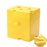 Popxstar Cheese Keeper Container Airtight Food Storage Containers With Lid Large Capacity Slice Cheese Holder Refrigerator Odor