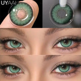 Contact Lenses Beauty Green Lens 14.5mm Big Eyes Eye Color Lenses Colorcon Water Light Beauty Blue Lens Natual Gray Lens