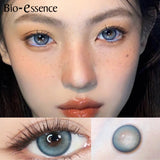Popxstar  1 Pair Colorcon Korean Lenses Colored Contact Lenses for Eyes Big Eye Lenses Pink Lenses Blue Eye Lenses