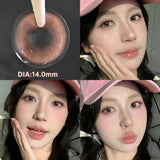 Popxstar  2pcs Cyberpunk Blue Contact Lenses for Eyes Fashion Color Pupils Beauty Eye Color lenses Natural Gray Lens Myopia Lenses