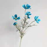 Popxstar spring decor Chamomiles Silk Artificial Flower 60cm Daisy White Fake Flowers Room Wedding Home Table Decorations Party Diy Bouquet Gifts 1PCs