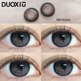 Popxstar  2pcs Color Contact Lenses Black Large Diameter 14.5mm Myopia Diopter -0.00to-8.00 Beauty Pupil High Quality Natural Lens