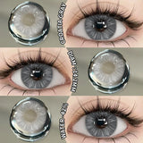 Popxstar 10Pcs=5Pair Color Contact Lenses for 1 Day Daily Lens Blue Contacts Daily Disposable High Wearing Comfort Brown Lenses