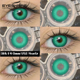 Halloween Colored Contact Lenses 2Pcs Cosplay Anime Cyber Makeup Blue Pink Color Contacts Red Eye Lens Fast Delivery