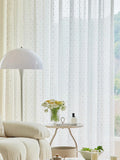Popxstar  Instagram style cute rainbow bean linen curtain window screen