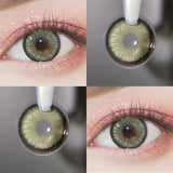 Contact Lenses Cosmetic Brown Gray Softlens Kawaii Contacts for Eye Beauty Makeup