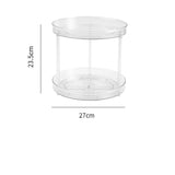 Popxstar Desktop Cosmetic Rack Rotatable Bathroom Shelf Large-capacity Perfume Aromatherapy Skin Care Product Storage Rack Organizer