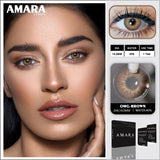 1 Pair Color Contact Lenses for Eyes Natural Brown Lenses Beauty Fashion Monet Lense Blue Lenses Green Eye Contact