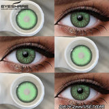 Popxstar  1Pair Fashion Colored Contact Lenses for Eyes Big Blue Eye Lens Natural Yearly Cosmetics Beauty Women Men Pupils