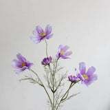 Popxstar spring decor Chamomiles Silk Artificial Flower 60cm Daisy White Fake Flowers Room Wedding Home Table Decorations Party Diy Bouquet Gifts 1PCs