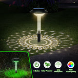 Popxstar LED Solar Outdoor Pathway Lights Tungsten Filament Bulb Solar Path Walkway Lighting Waterproof Landscape Yard Lawn Driveway
