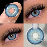 Big Eyes Black Lenses Natural Color Contact Lenses Blue Eye Lens Gray Beauty Pupil Yearly Green Colored Eyes Contacts