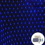 New Year Decoration Outdoor Waterproof LED Decoration LED Net Curtain Lamp Mesh Fairy String Light  Home Decor
