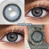 Natural Colored Contact Lenses Blue Eye Contacts Gray Beauty Pupils Brown Eye Lenses Yearly Green Color Eyes Contacts