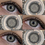 1Pair Natural Colored Contact Lenses Gray Pupils Lens Blue Eye Lenses Brown Makeup Lenses Green Contacts Color Eye Lens