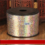 Popxstar  Balloons Ribbons Laser Ribbon for Party Decoration Birthday Gifts DIY Packing Wedding Decoration Foil Satin Ribbons Accessories