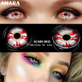 Popxstar  2pcs/1pair Anime Cosplay Colored Contact Lenses crazy Halloween Coloured Anime Softlens Hoshino Ai Pupil