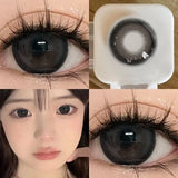 Two Large Diameter Black Contact Lenses Make Eyes Bigger Anime Accessories Lenses Glasses Contact Color Cosmetics Use Every Year