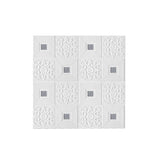Popxstar 1-10Pcs 3D Tile Brick Waterproof Wall Sticker Self-adhesive Foam Panel Wallpaper Bed Room Background Ceiling Home Decoration