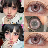 1Pair Hot Selling Cosplay Color Contact Lenses for Eyes Red Lenses Degree 0 to -8.00 Anime Beauty Pupil Fast Shipping