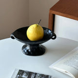 Popxstar Ceramic Decorative Tray Plates Jewelry Holder Photo Prop Storage Trays Tableware Supplies Home Decor Accessories